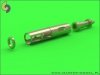 Master AM-32-068 MiG-15 & MiG-15bis - gun barrels set, antenna base & Pitot Tube (1:32)